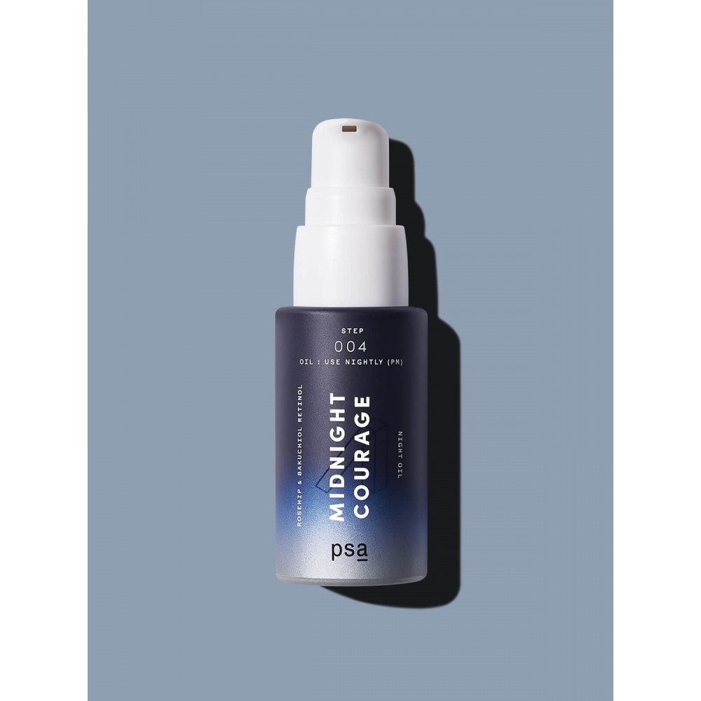 Ретиноловое ночное масло с шиповником - PSA Midnight Courage Rosehip & Bakuchiol Retinol Night Oil фото 3