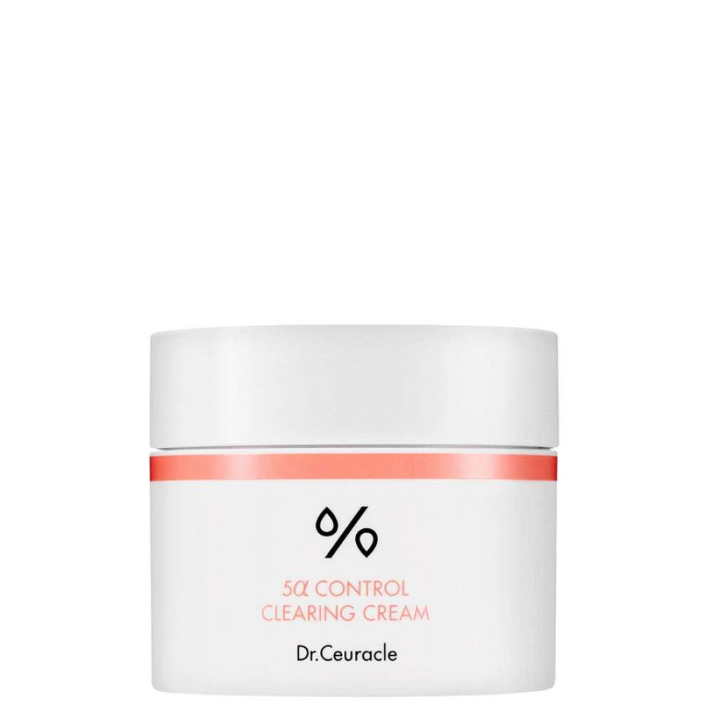 Себорегулирующий крем для проблемной кожи - Dr.Ceuracle 5α Control Clearing Cream фото 2
