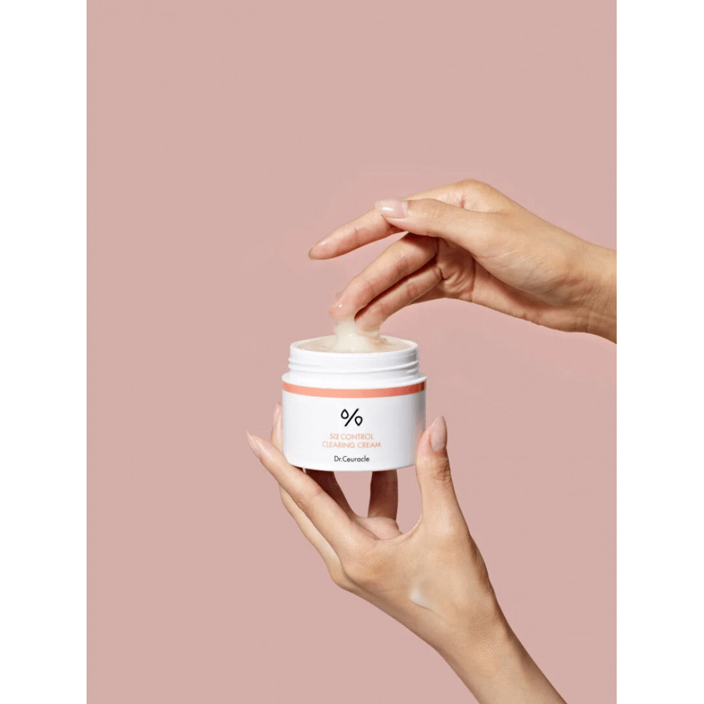 Себорегулирующий крем для проблемной кожи - Dr.Ceuracle 5α Control Clearing Cream фото 4