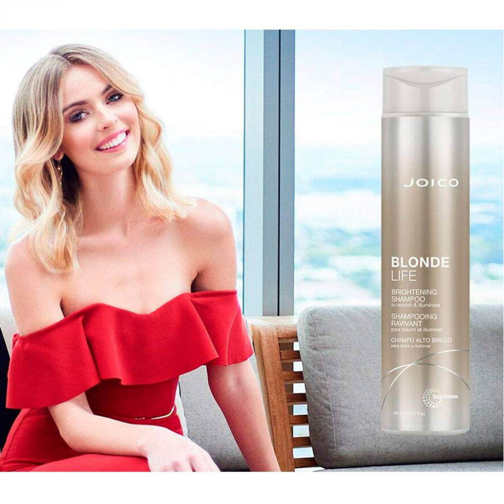 Шампунь для сохранения яркости блонда - Joico Blonde Life Brightening Shampoo фото 2