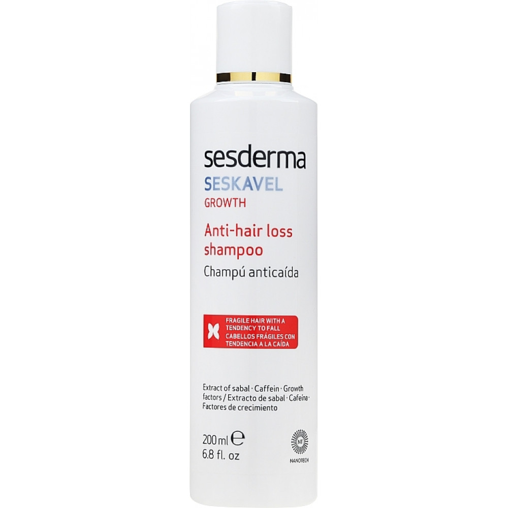 Шампунь против выпадения волос - Sesderma SESKAVEL Anti-Hair Loss Shampoo фото