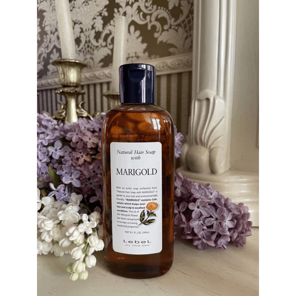 Шампунь с экстрактом календулы - Lebel Marigold Shampoo фото 5