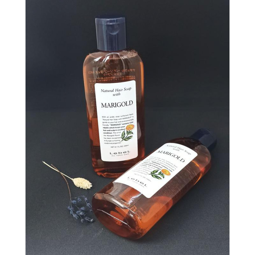 Шампунь с экстрактом календулы - Lebel Marigold Shampoo фото 4