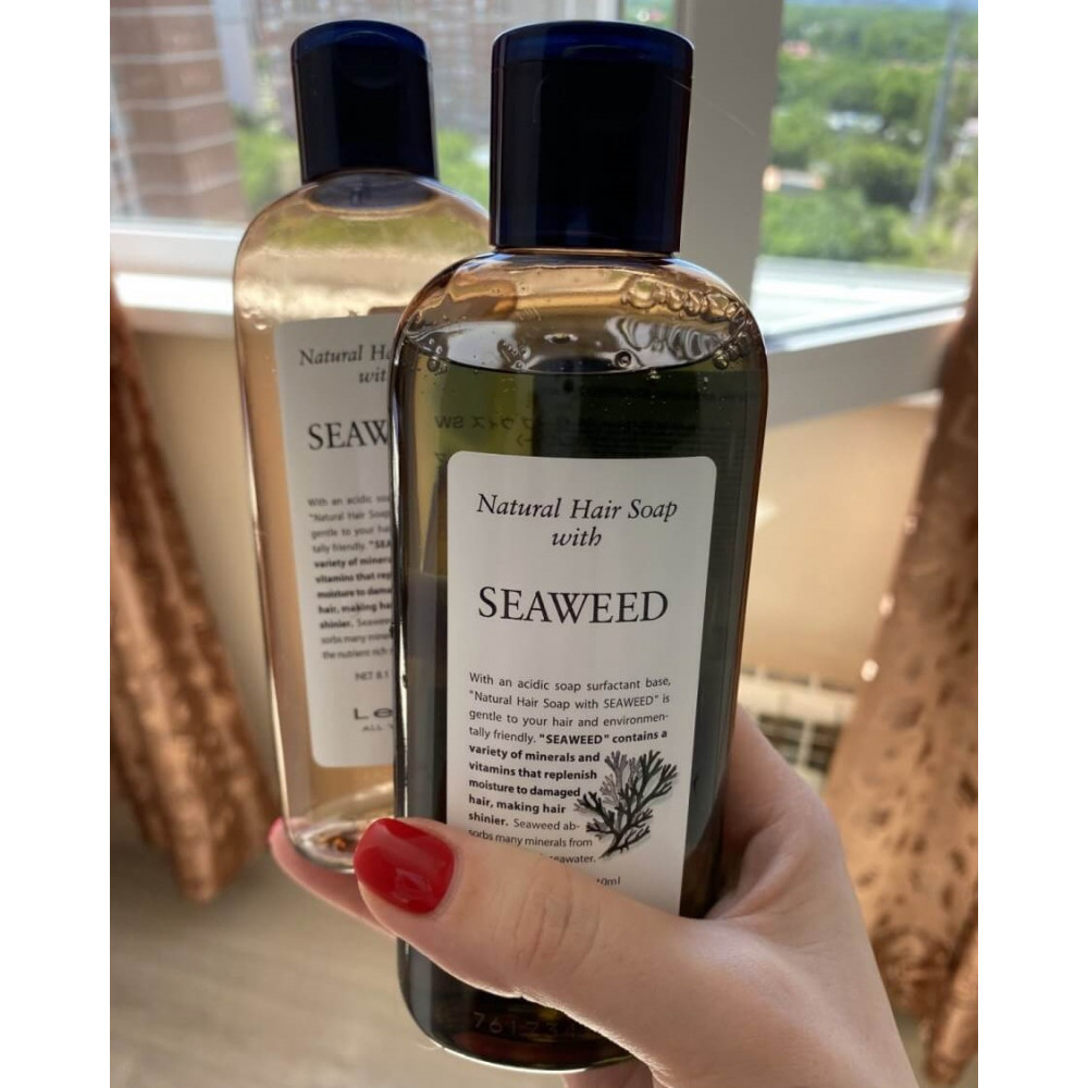 Шампунь с экстрактом морских водорослей - Lebel Seaweed Shampoo фото 2