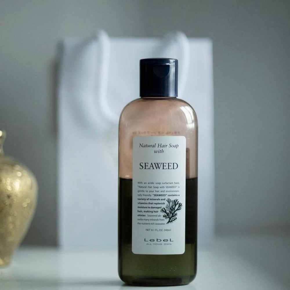 Шампунь с экстрактом морских водорослей - Lebel Seaweed Shampoo фото 4