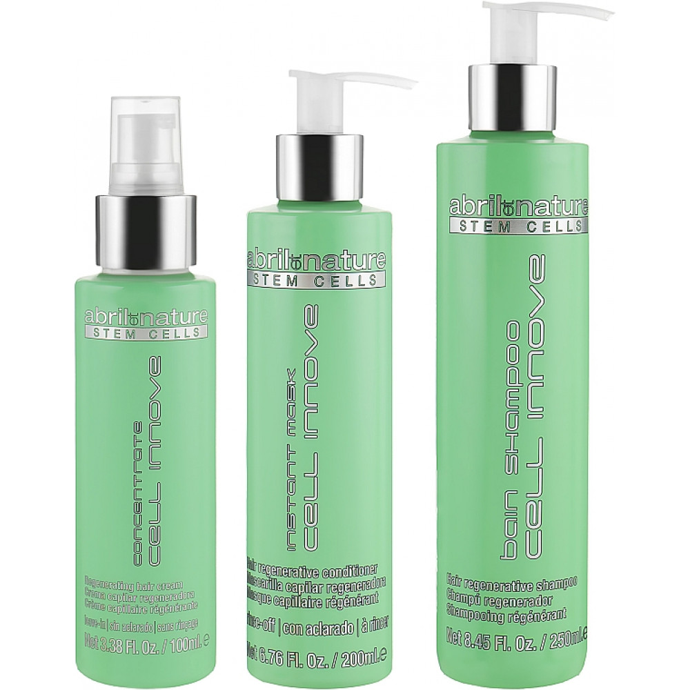 Шампунь, що відновлює зі стовбуровими клітинами - Abril et Nature Cell Innove Bain Shampoo фото 4
