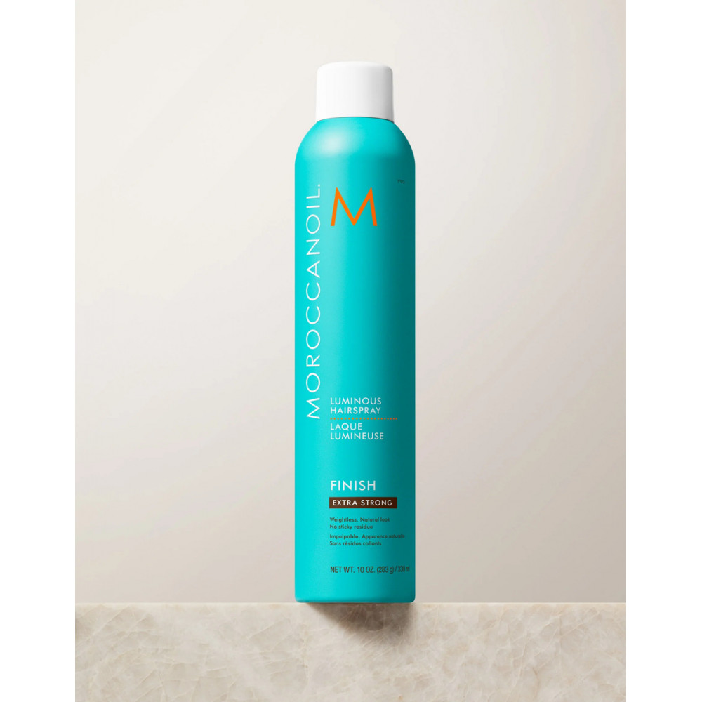 Сияющий лак экстра-сильной фиксации - Moroccanoil Luminous Hairspray Extra-Strong фото 3