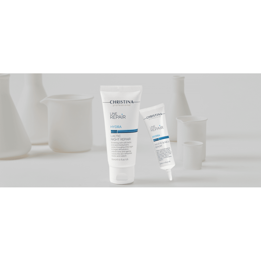 Сыворотка для кожи вокруг глаз и шеи - Christina Line Repair Hydra HA Eye & Neck Serum фото 5