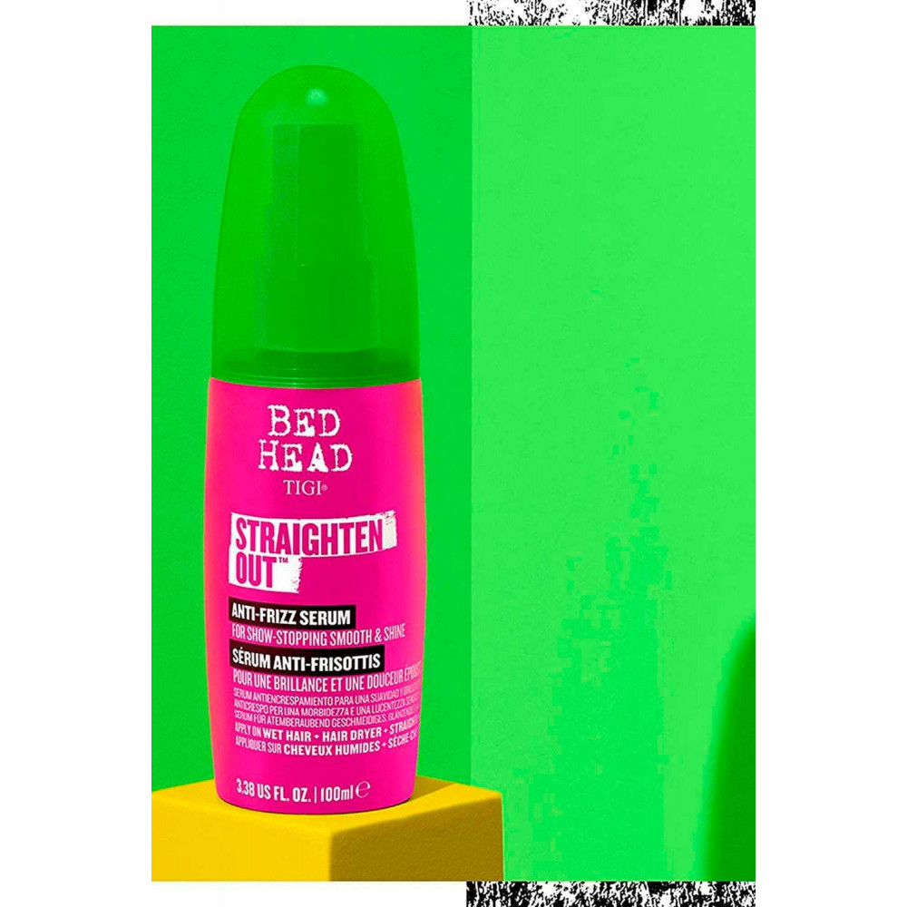 Сироватка для випрямлення волосся - Tigi Bed Head Straighten Out Anti Frizz Serum фото 10