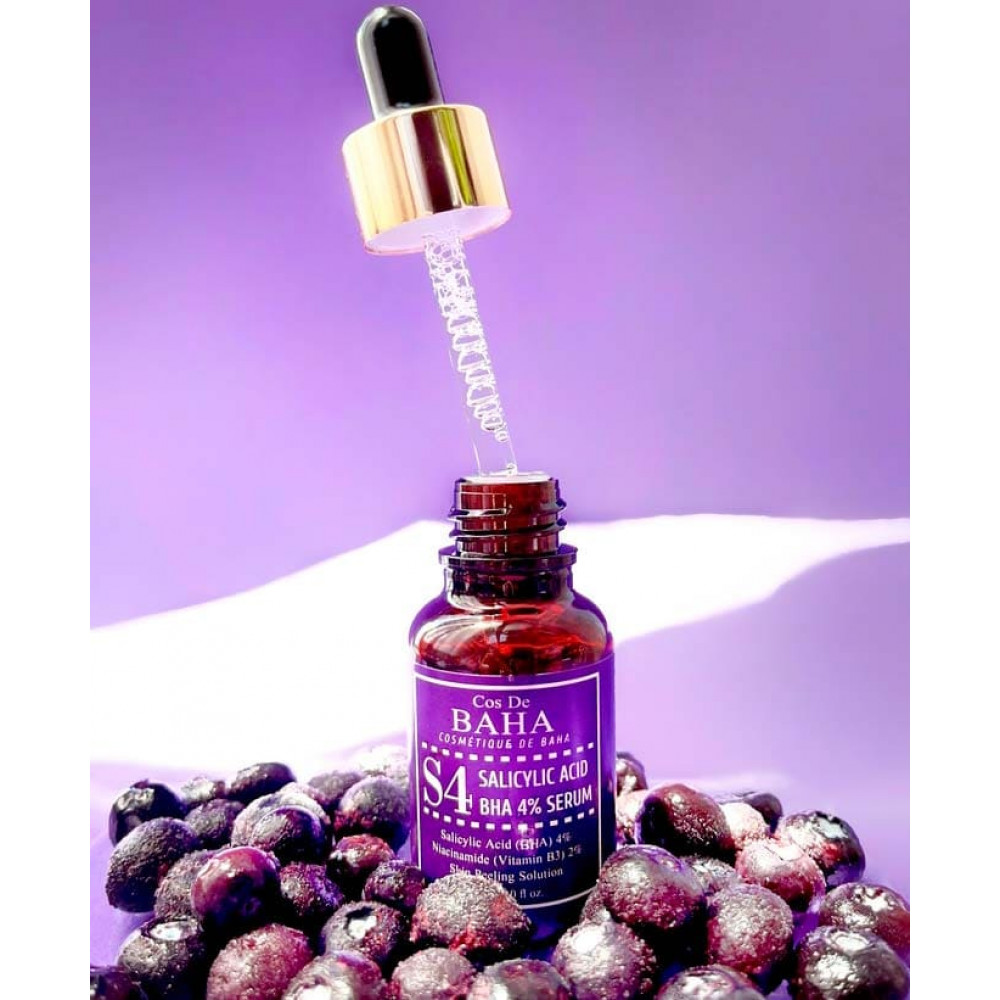 Сыворотка для жирной кожи - Cos De Baha Salicylic Acid 4% Serum фото 4