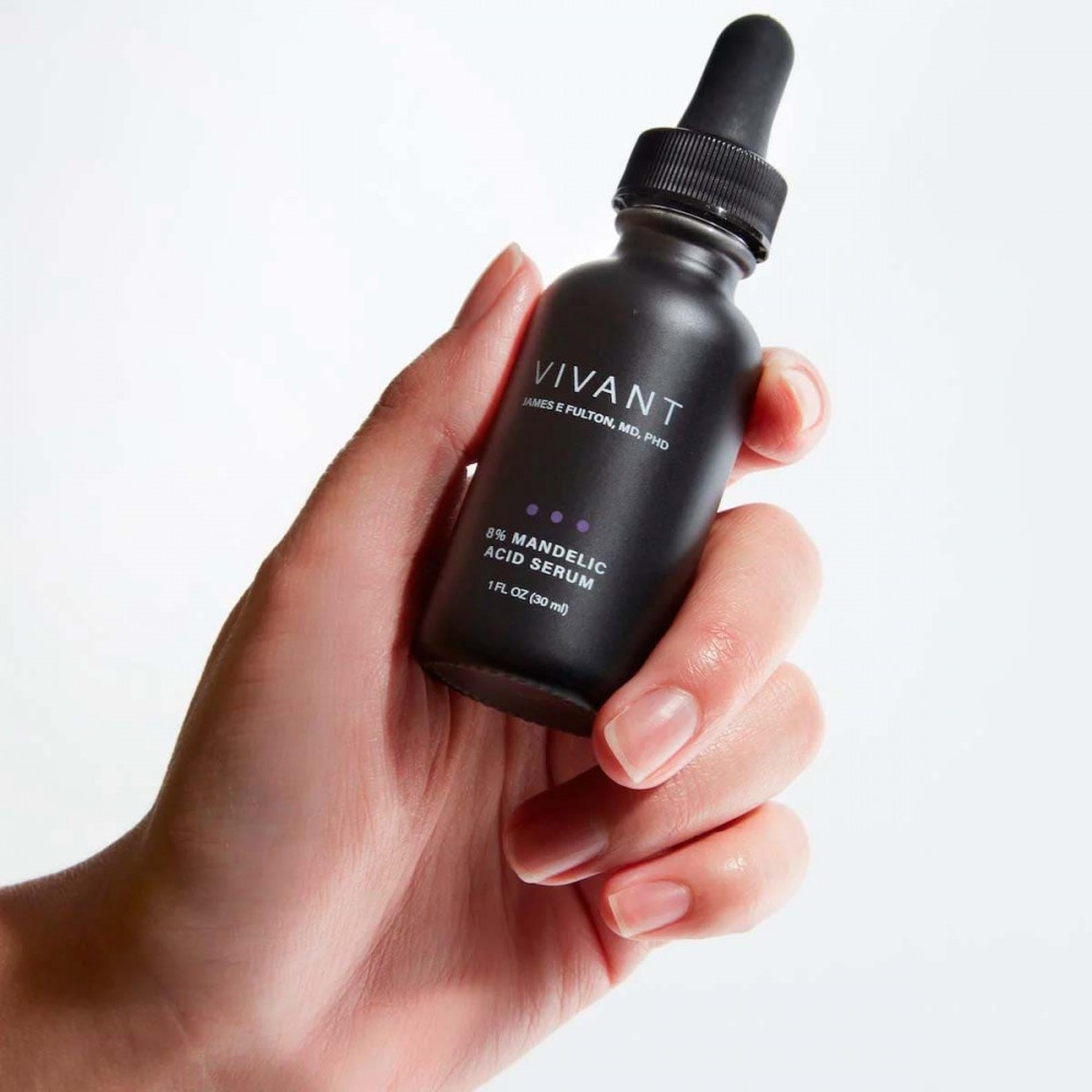 Сыворотка с 8% миндальной кислотой - Vivant Skin Care 8% Mandelic Acid 3-in-1 Serum фото 3