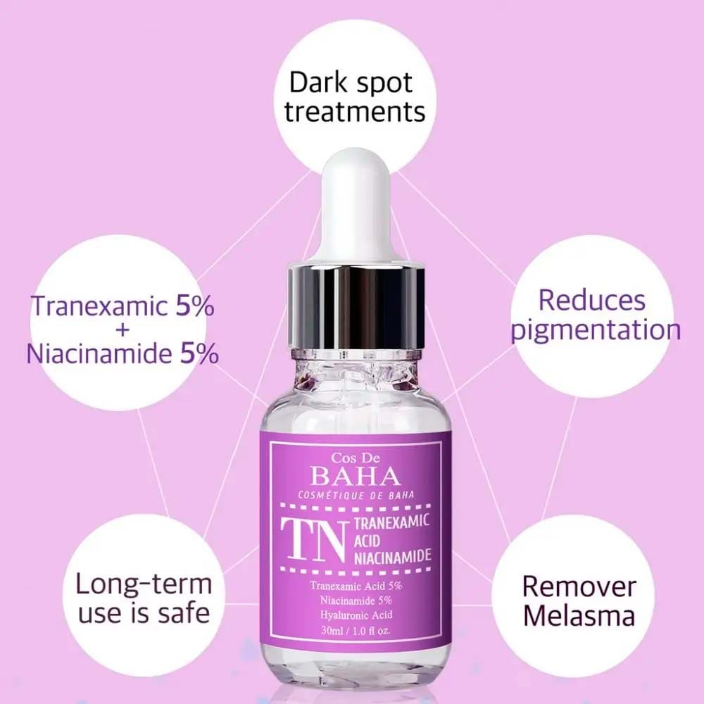 Сыворотка для лица и шеи - Cos De Baha Tranexamic Serum фото 3