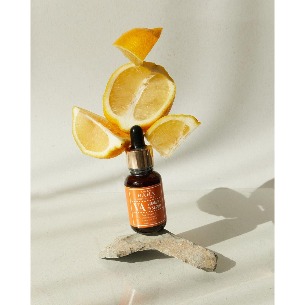 Сыворотка с витамином С для выравнивания тона - Cos De Baha VA Vitamin C 15% Serum фото 4