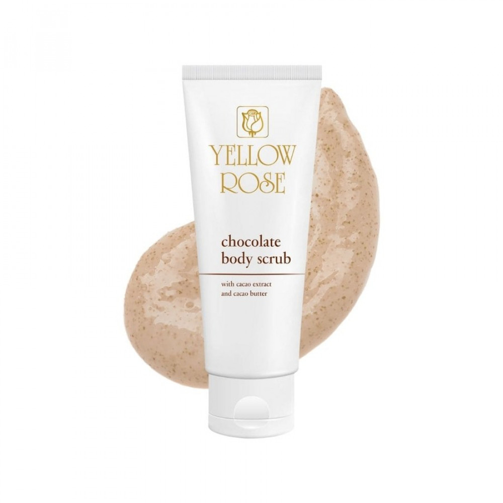 Шоколадний скраб для тіла - Yellow Rose Chocolate Body Scrub  фото 4