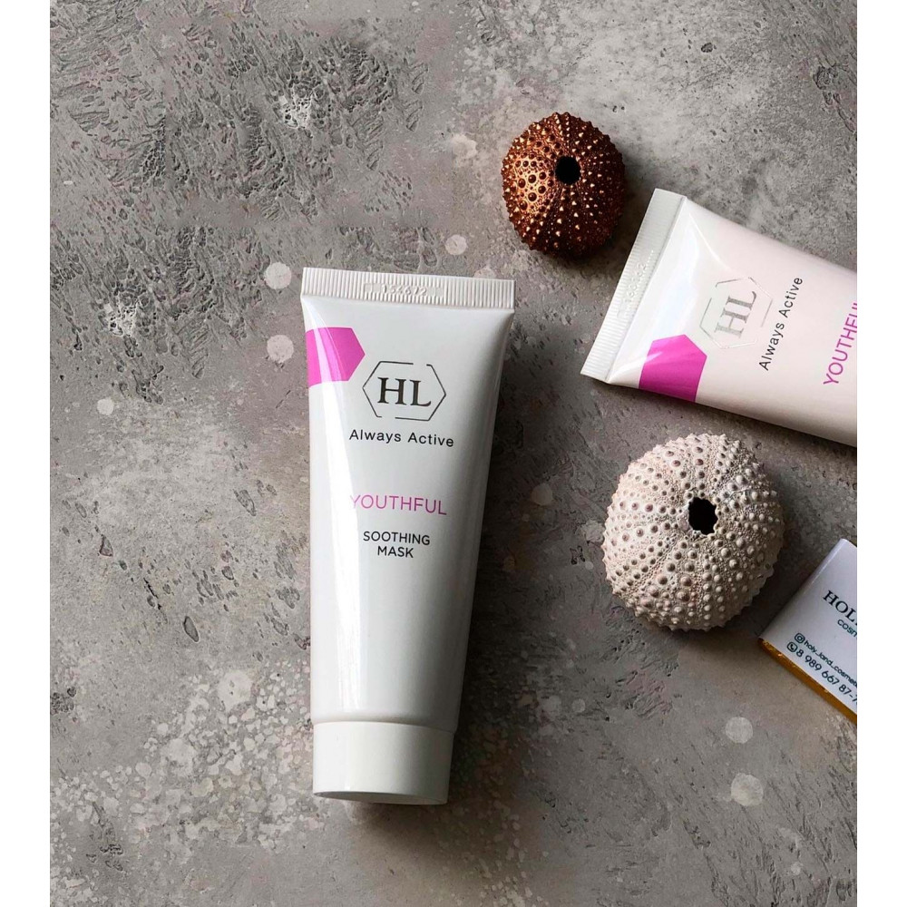 Сокращающая маска - Holy Land YOUTHFUL Soothing Mask фото 3