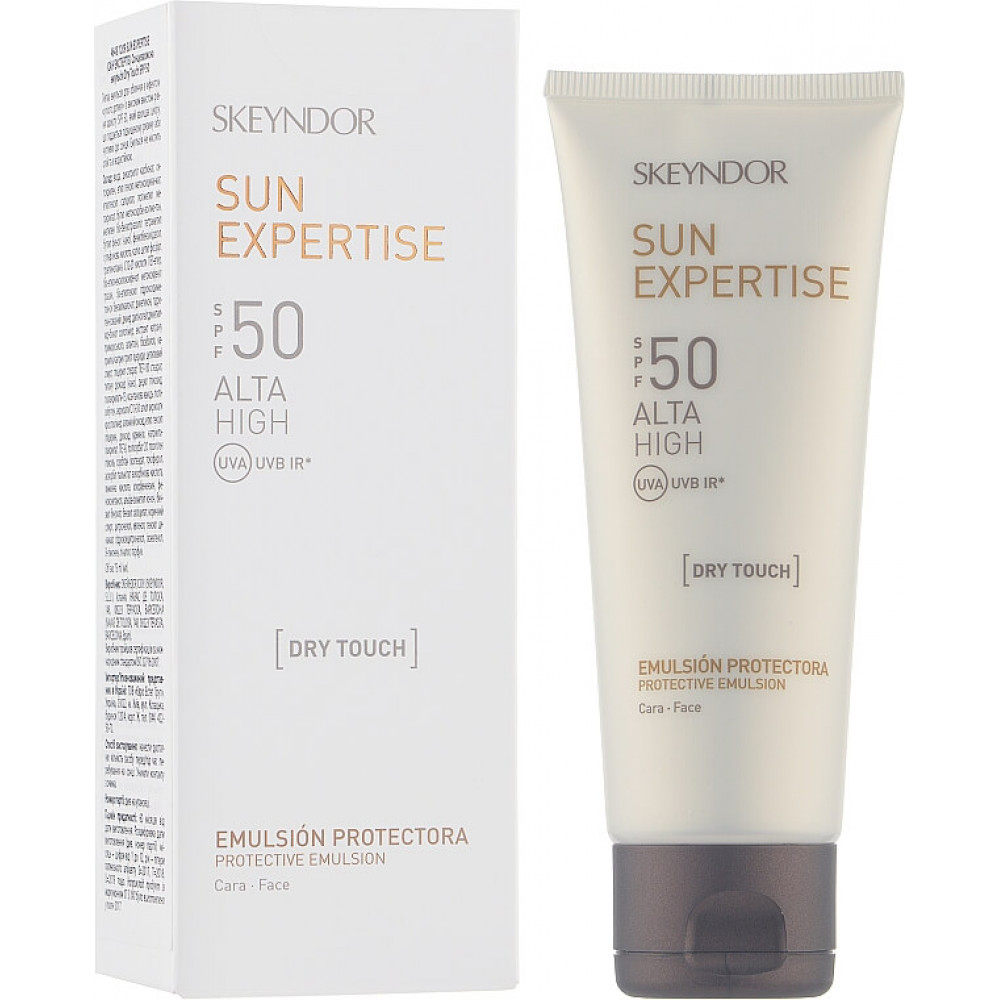 Солнцезащитная эмульсия - Skeyndor Sun Expertise Dry Touch SPF50 фото 2