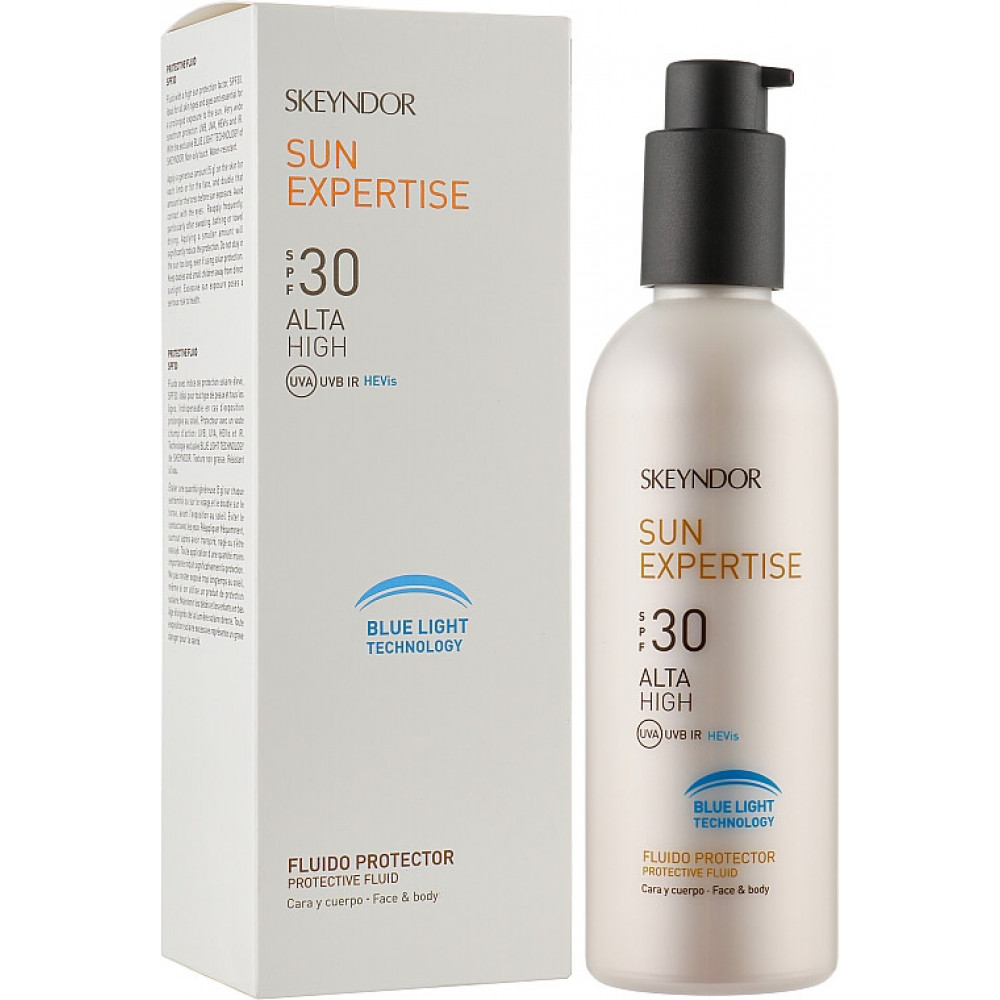 Солнцезащитная эмульсия SPF 30 - Skeyndor Sun Expertise Blue Light Protective Sun Fluid SPF 30 фото 2