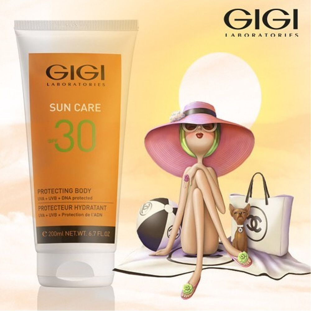Сонцезахисний крем для тіла SPF-30 - GIGI Sun Care Protecting Body SPF-30 фото 5