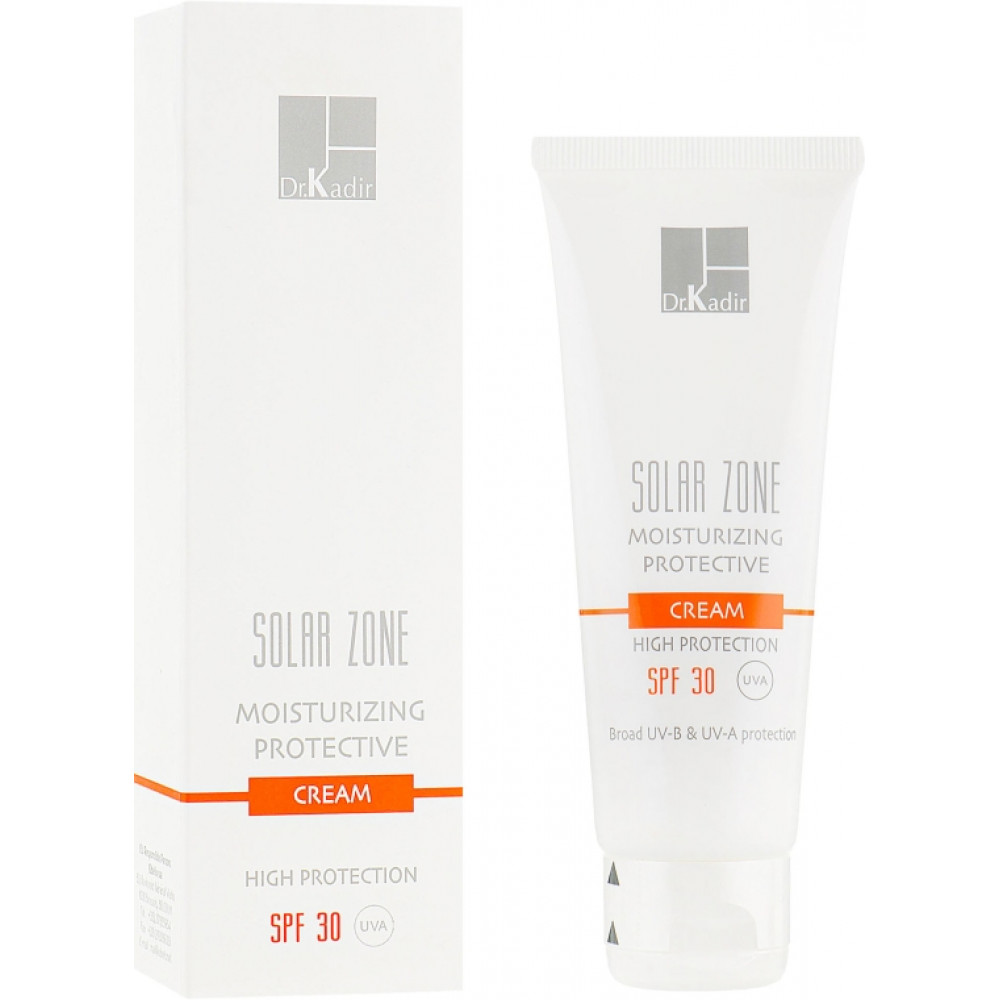 Солнцезащитный увлажняющий крем SPF 30 - Dr. Kadir Solar Zone moisturizing protective cream spf 30 фото 2