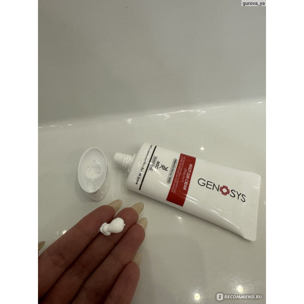 Солнцезащитный крем SPF40 - Genosys Multi Sun Cream (MSC) SPF40 фото 3