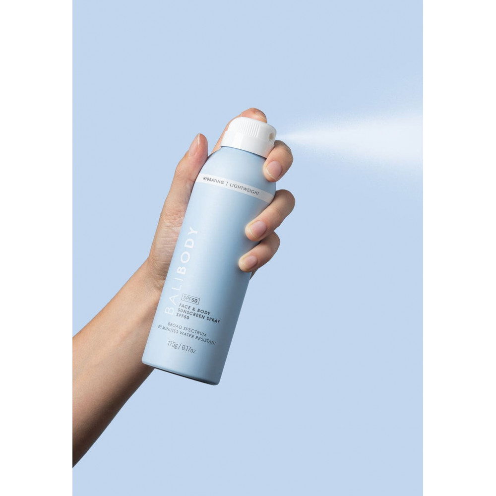 Солнцезащитный спрей для лица и тела SPF50+ - Bali Body Face and Body Sunscreen Spray SPF50 фото 4
