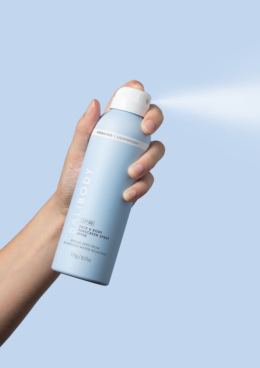 Топ засобів для швидкого поновлення сонцезахисту Bali Body Face and Body Sunscreen Spray SPF50