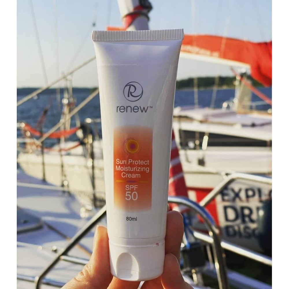 Сонцезахисний зволожуючий крем SPF-50 - Renew Sun Protect Moisturizing Cream SPF-50 фото 2
