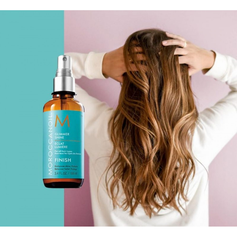 Спрей-блиск - Moroccanoil Glimmer Shine  фото 5