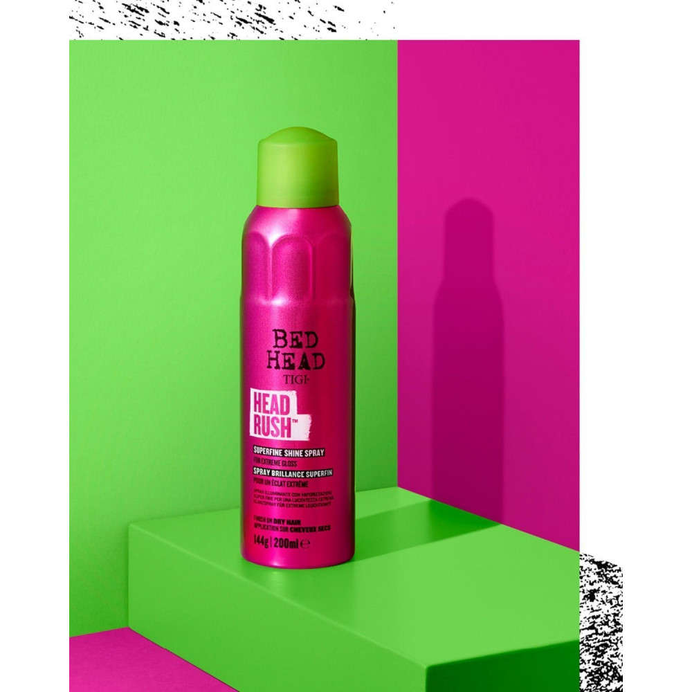 Спрей для блеска волос - Tigi Bed Head Headrush Shine Spray фото 3