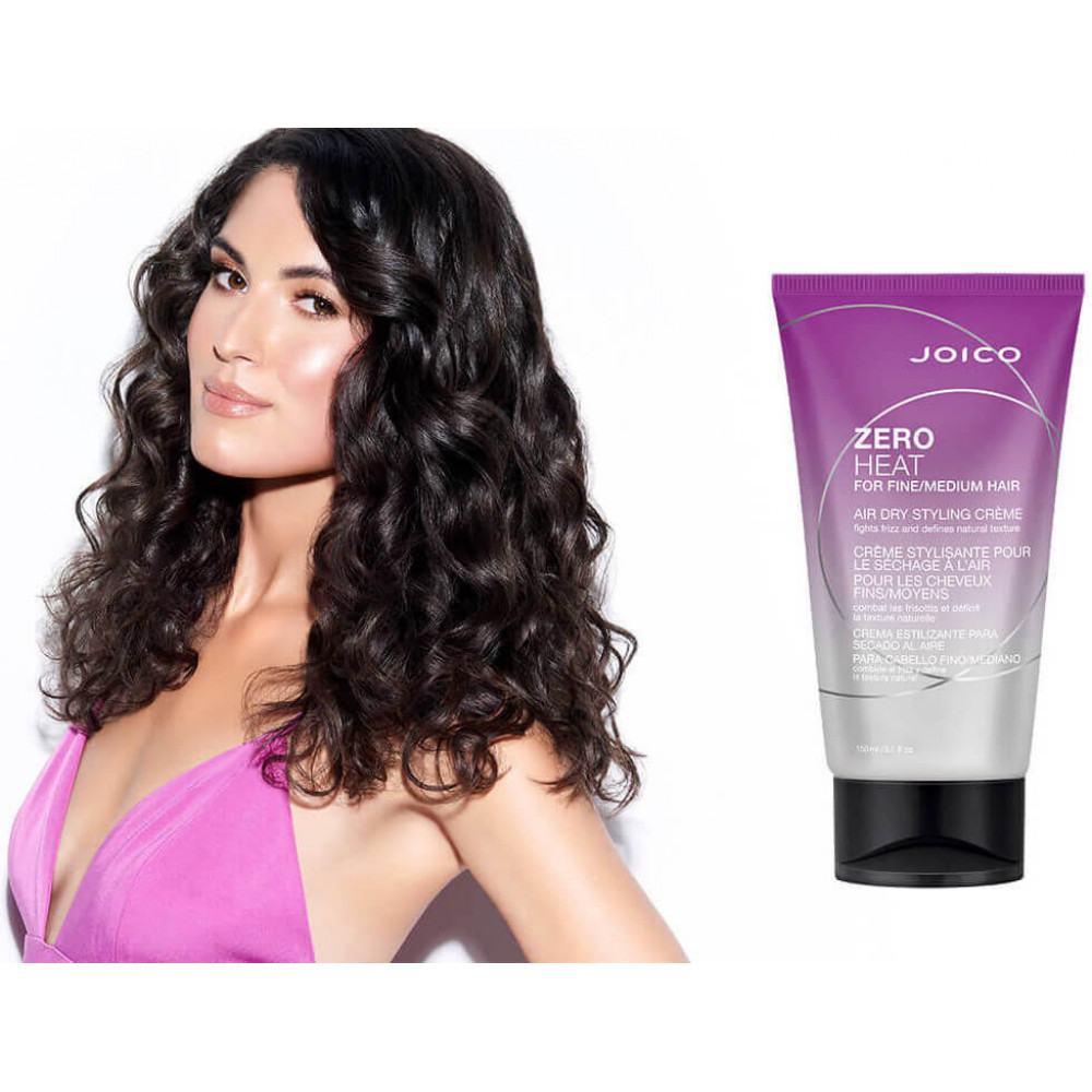 Стилизирующий крем для тонких/нормальных волос (без сушки) - Joico Zero Heat Air Dry Creme For Fine/Medium Hair фото 5