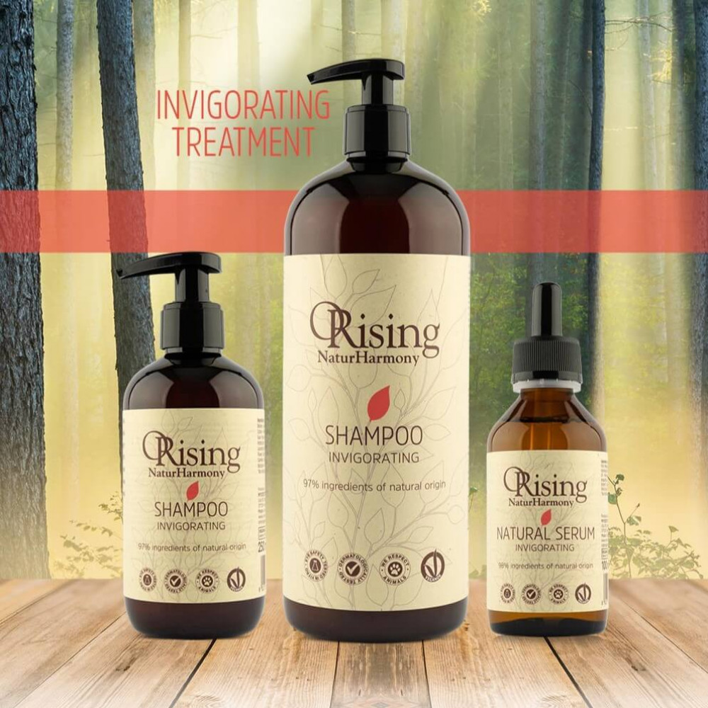 Стимулирующий шампунь - Orising Natur Harmony Invigorating Shampoo фото 3