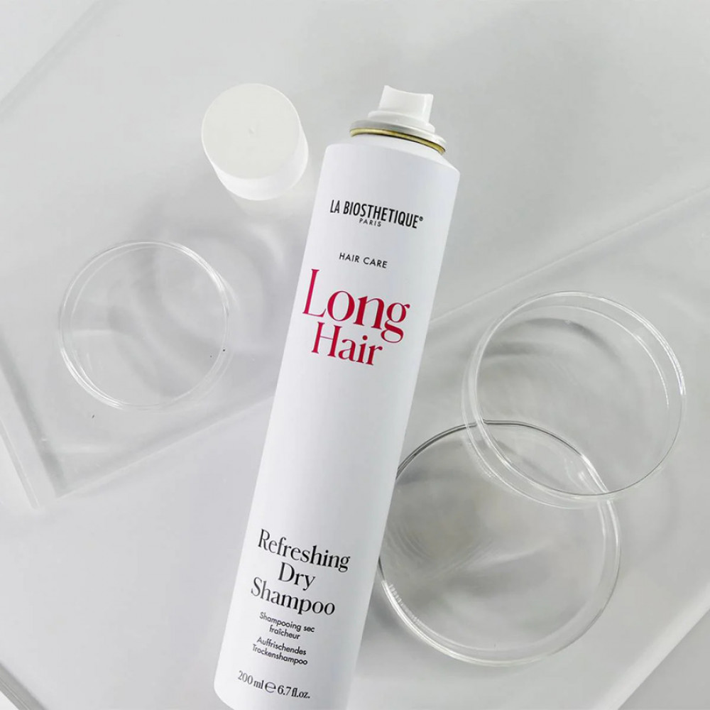 Сухой, освежающий шампунь - La Biosthetique Long Hair Refreshing Dry Shampoo фото 3
