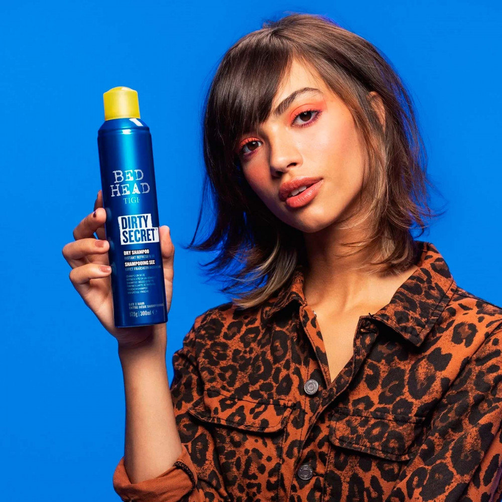 Сухой шампунь для волос - Tigi Bed Head Dirty Secret Dry Shampoo фото 4