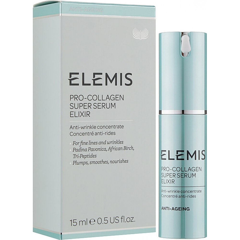Супер сироватка Про-Колаген еліксир для обличчя - Elelmis Pro-Collagen Super Serum Elixir фото 2