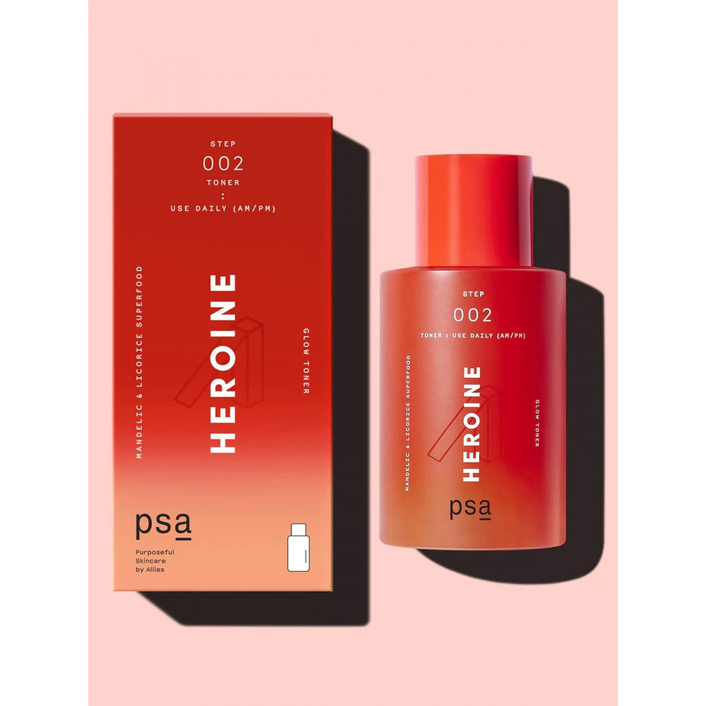 Суперпитательный тонер с миндальной кислотой и лакрицей - PSA Heroine Mandelic & Licorice Superfood Glow Toner фото 3