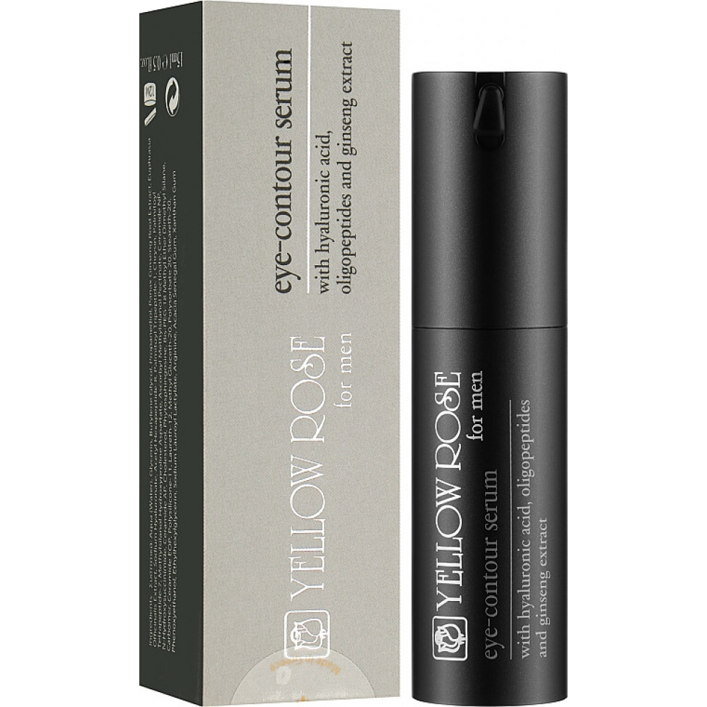 Сыворотка для контура глаз для мужчин - Yellow Rose Eye Contour Serum for Men фото 4