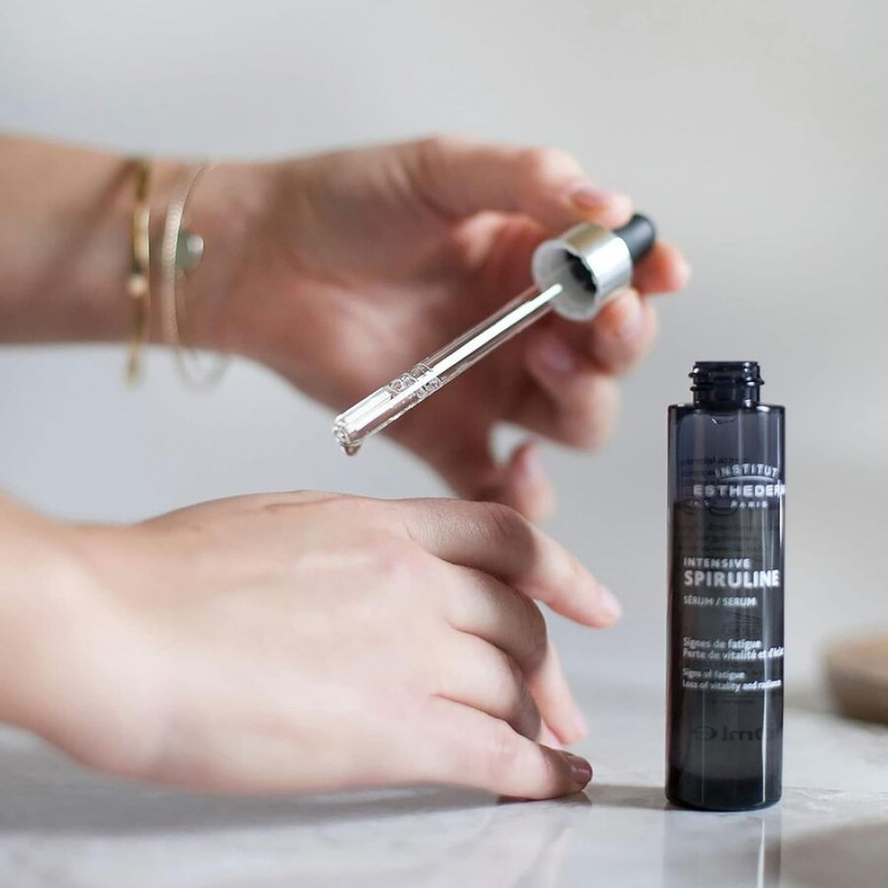 Сыворотка на основе спирулины - Institut Esthederm Intensive Spiruline Concentrated Formula Serum фото 4