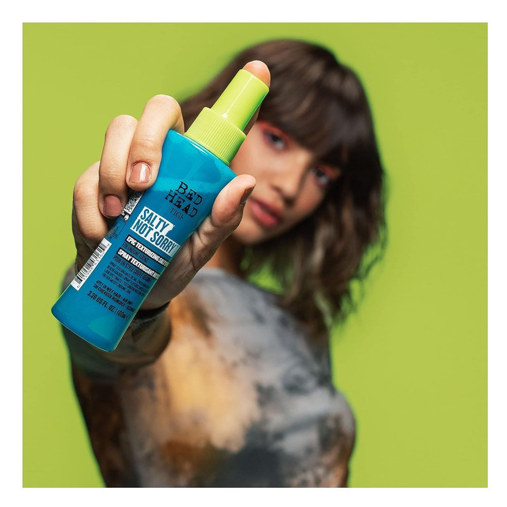 Текстурирующий солевой спрей для волос - Tigi Bed Head Salty Not Sorry Texturizing Salt Spray фото 4