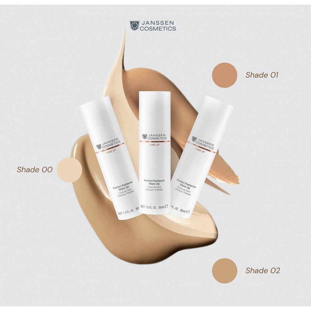 Тональный крем с эффектом сияния - Janssen Cosmetics Perfect Radiance Make-up  фото 3