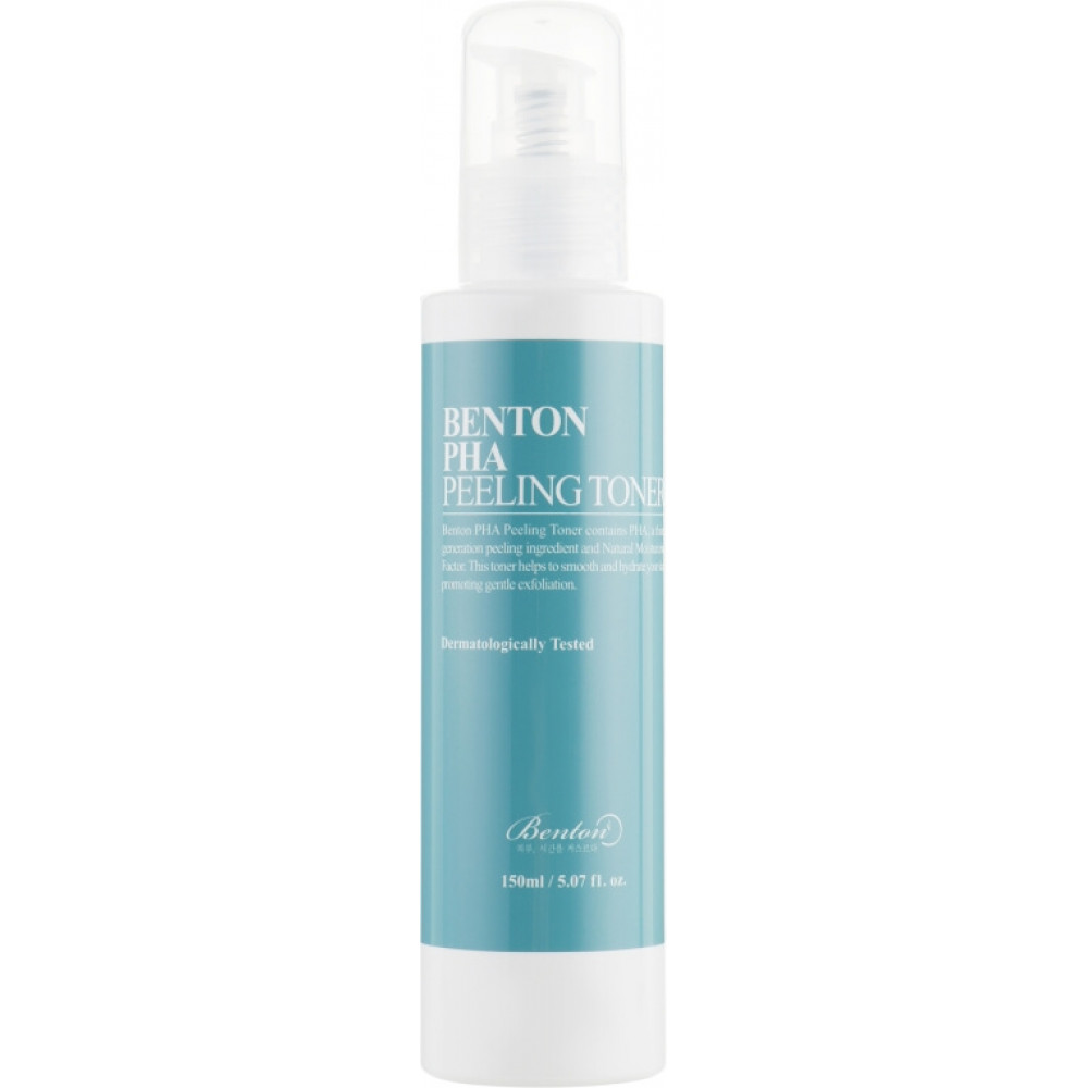 Тонер-ексфоліант з лактобіоновою кислотою - Benton PHA Peeling Toner фото 5