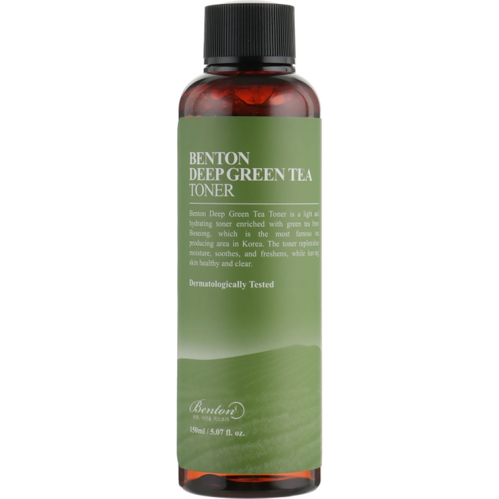 Тонер с зеленым чаем - Benton Deep Green Tea Toner фото 2