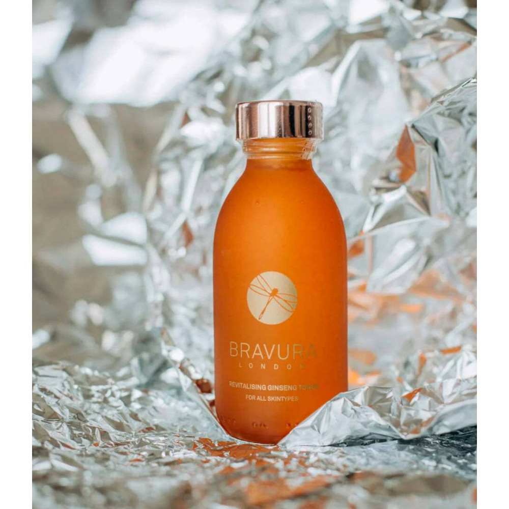 Тонер с женьшенем и гликолевой кислотой 5% - Bravura London Ginseng Toner фото 3