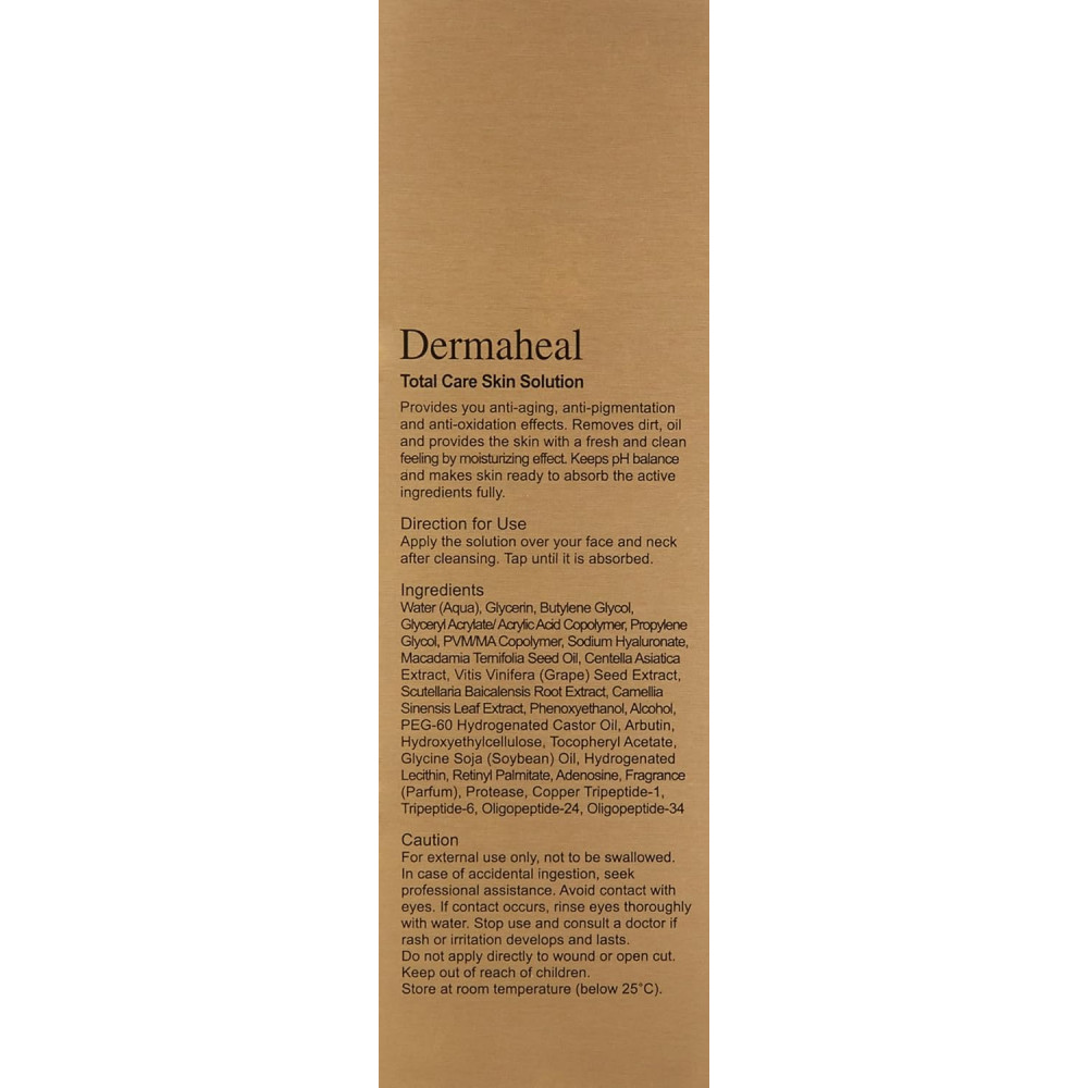 Тонік для обличчя, шиї та декольте -  Dermaheal Total Care Skin Solution фото 3