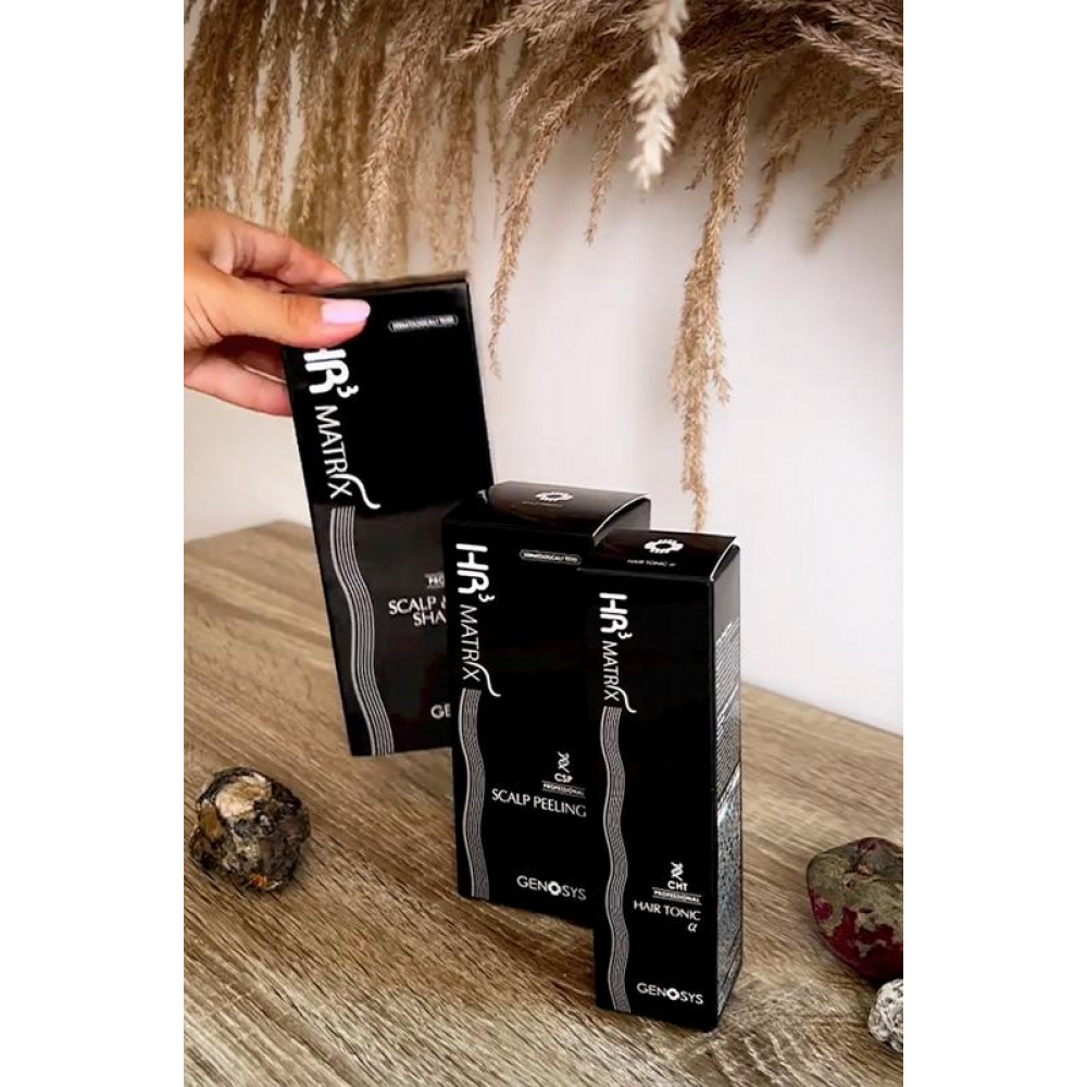 Тонік від випадіння та для стимуляції росту волосся - Genosys HR3 Matrix Clinical Hair Tonic (CHT) фото 3