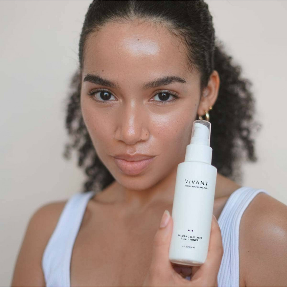 Тонік з 3% мигдальної кислоти - Vivant Skin Care 3% Mandelic Acid 3-in-1 Toner фото 4