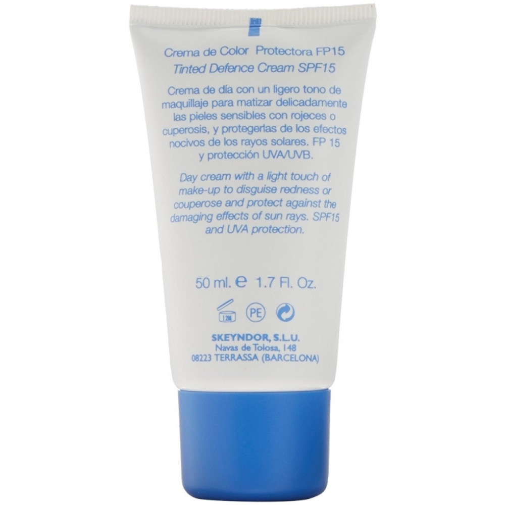 Тонирующий защитный крем SPF 15 - Skeyndor Aquatherm Tinted Defence Cream SPF 15 фото 2