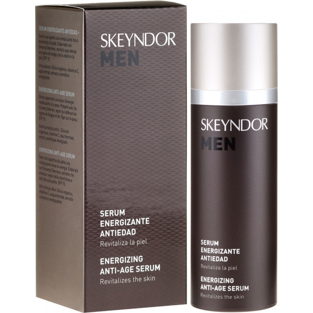 Тонізуюча антивікова сироватка - Skeyndor Men Energizing Anti-Age Serum фото 2