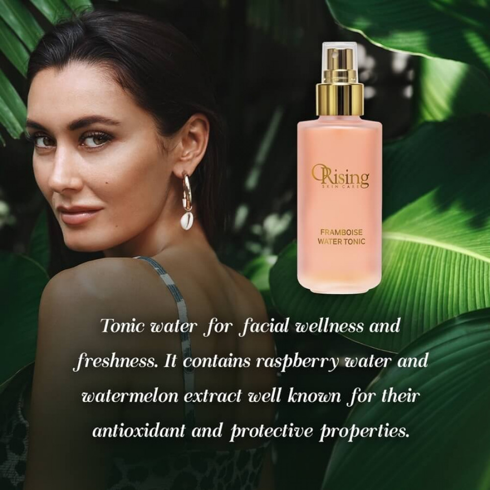 Тонизирующая вода для лица с экстрактом малины - Orising Skin Care Framboise Water Tonic фото 2