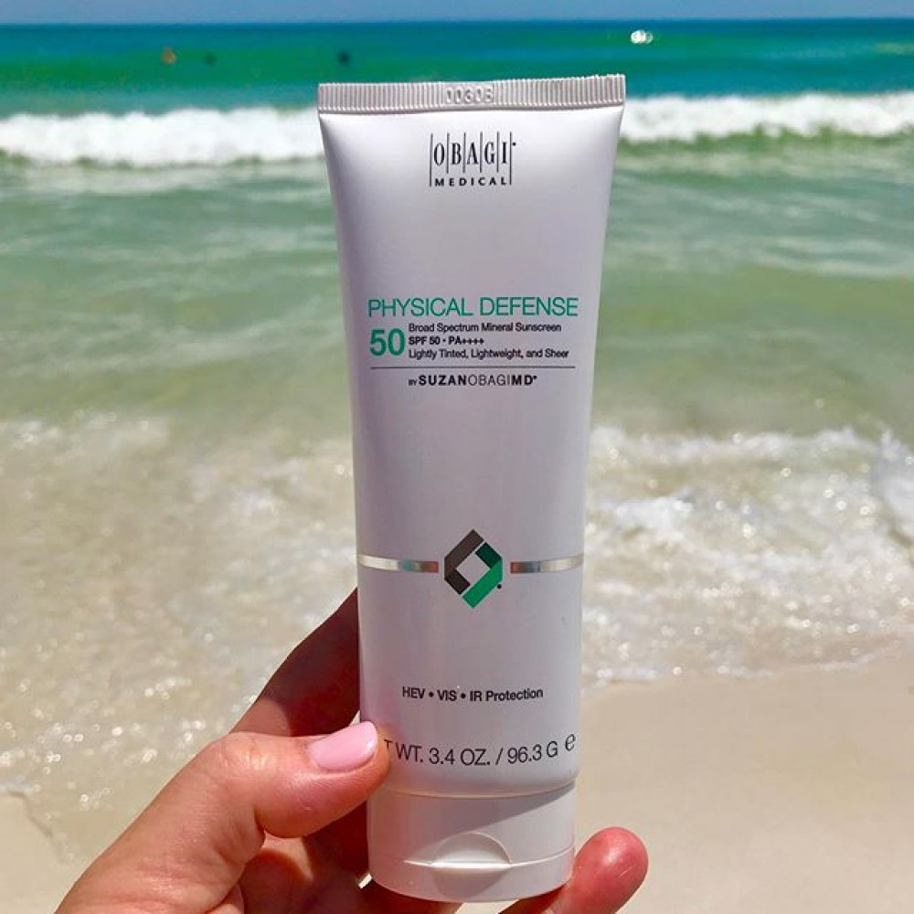 Тонирующий солнцезащитный крем на минеральной основе SPF 50 - Obagi Medical Suzanogimd Physical Defense Sunscreen SPF 50 фото 5