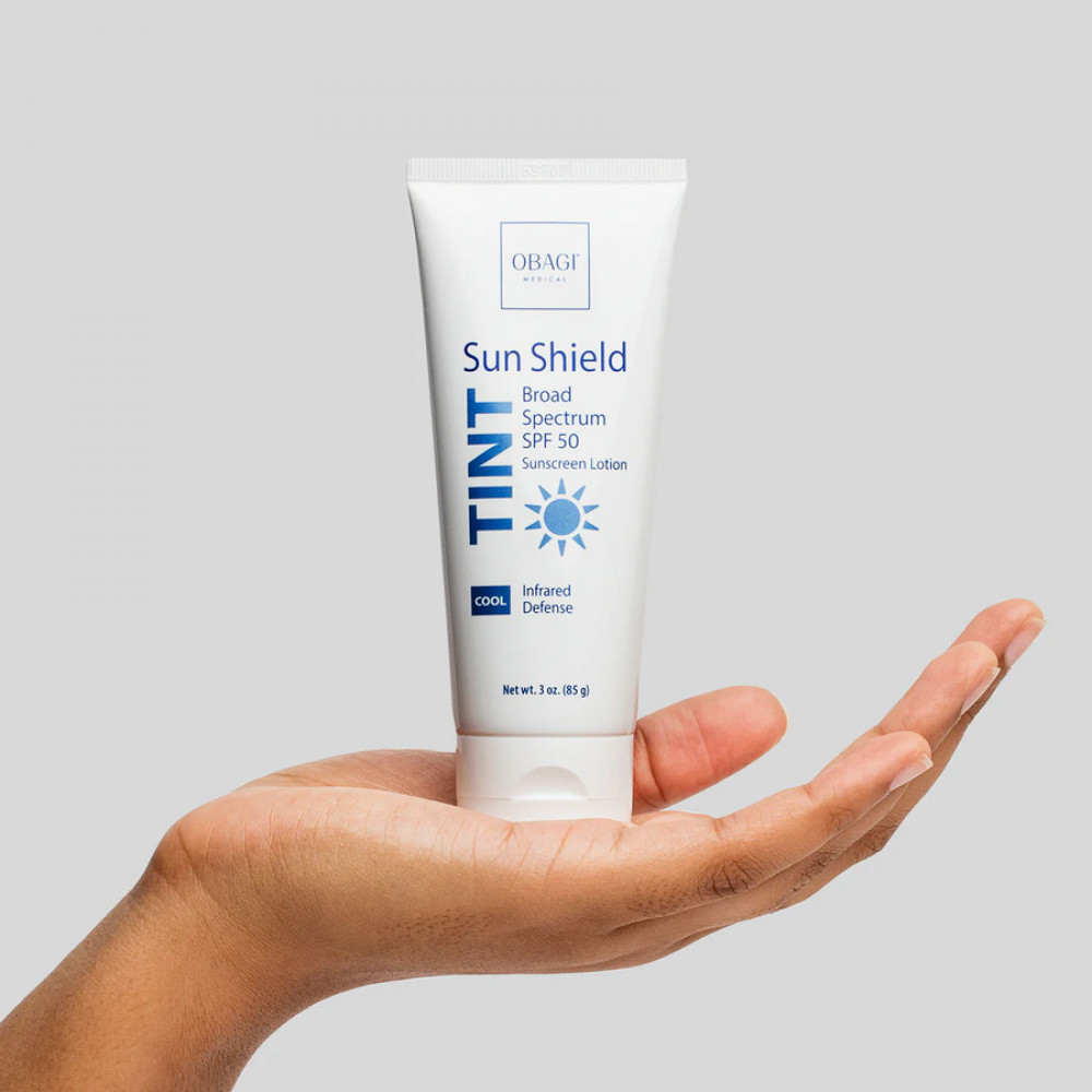 Тонирующий солнцезащитный крем SPF50 (холодный оттенок) - Obagi Sun Shield Tint Broad Spectrum SPF 50 Cool фото 4